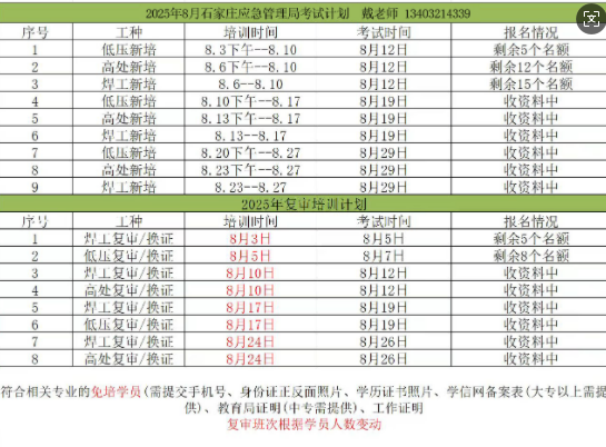 石家莊考電工證全國通用 2025年報(bào)名入口