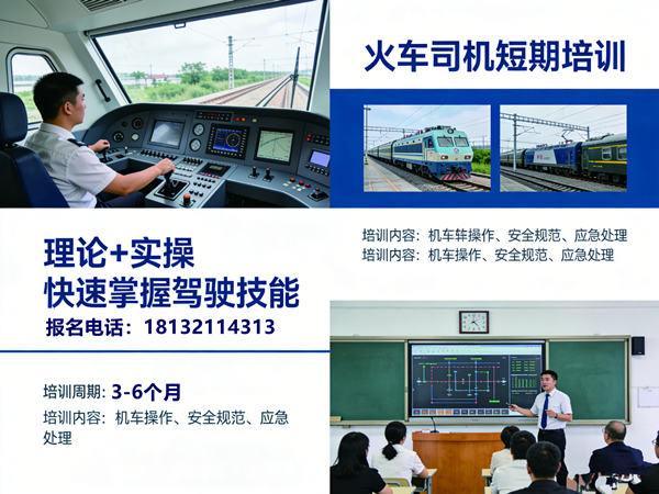 火車司機(jī)培訓(xùn)報名條件和考試流程